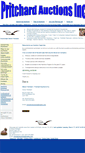 Mobile Screenshot of pritchardauctions.com